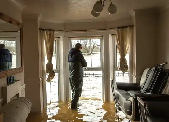 water damage restoration service Lake Clarke Shores